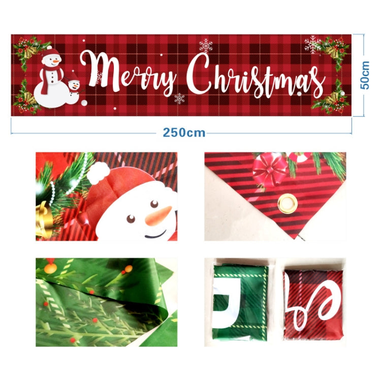 Christmas Patio Banner Party Decoration Supplies 50 x 250cm(Style 18) - Christmas Ornaments by PMC TechLife | Online Shopping South Africa | PMC TechLife