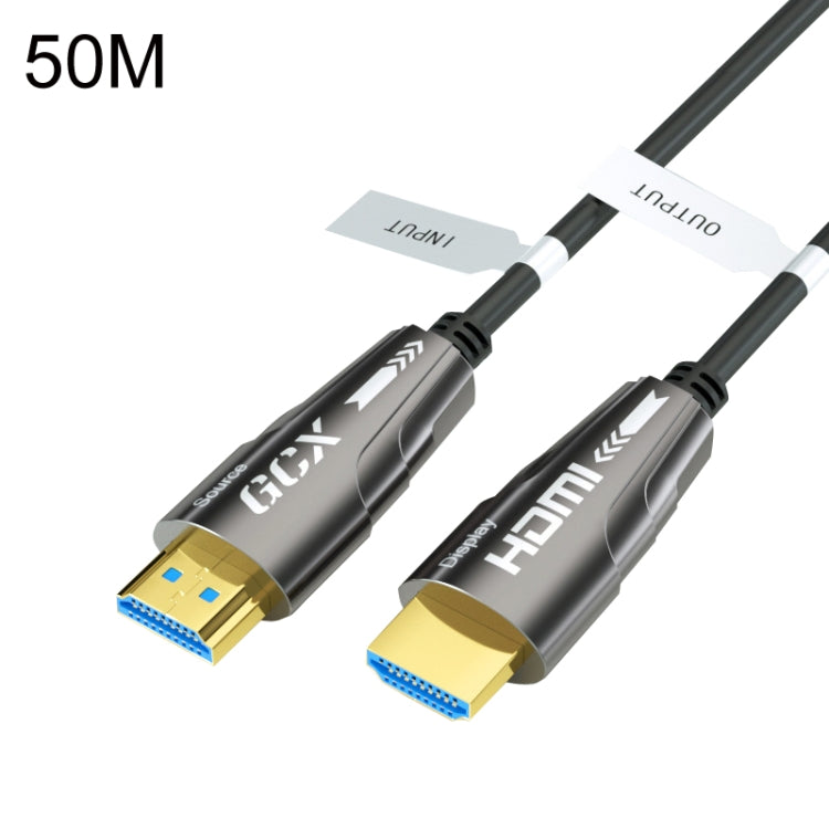 HDMI 2.0 Male To HDMI 2.0 Male 4K HD Active Optical Cable, Cable Length: 50m - Audio Optical Cables by PMC Jewellery | Online Shopping South Africa | PMC Jewellery | Buy Now Pay Later Mobicred