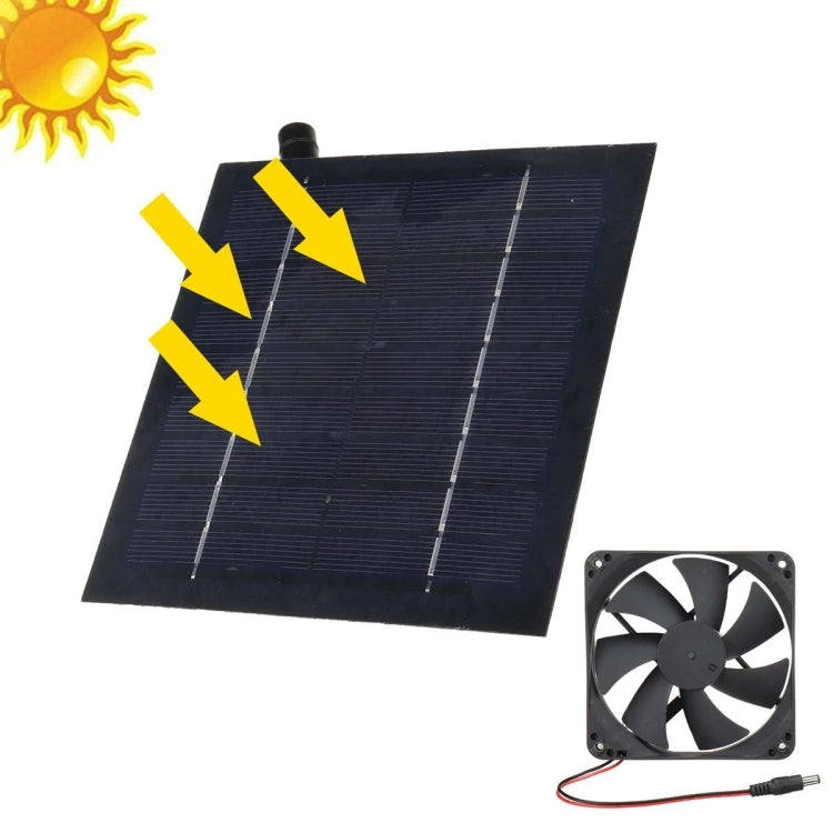 Al-043 20W Solar Mini Fan Bathroom Kitchen Solar Exhaust Fan - Others by PMC Jewellery | Online Shopping South Africa | PMC Jewellery