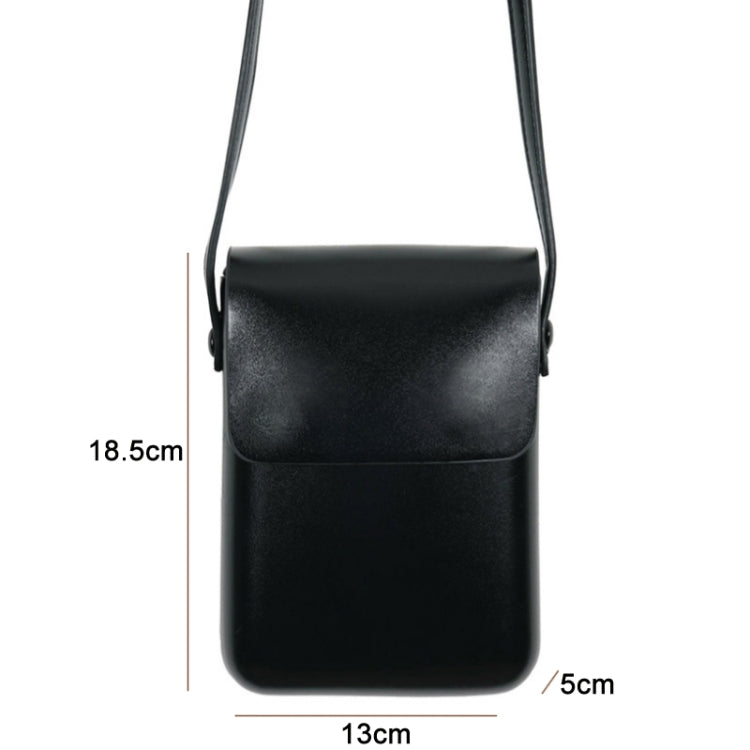 Fashion Versatile Vertical Models Single Shoulder Crossbody Mobile Phone Bag, Color: Apricot - Single-shoulder Bags by PMC TechLife | Online Shopping South Africa | PMC TechLife | Buy Now Pay Later Mobicred
