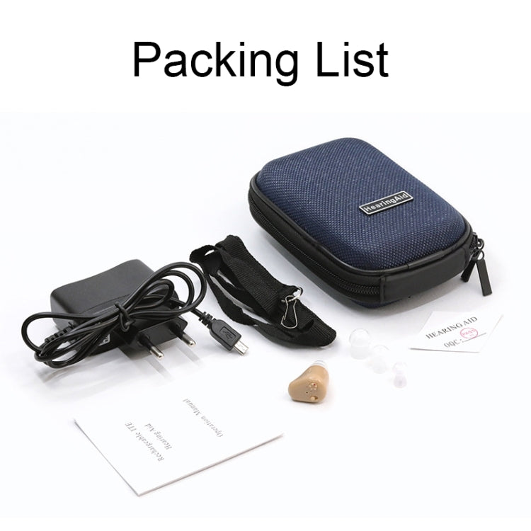 K-88 Wireless Elderly Sound Amplifier Sound Collector Mini Charging Hearing Aids, Plug: US Plug - Hearing Aids by PMc TechLife | Online Shopping South Africa | PMc TechLife | Buy Now Pay Later Mobicred