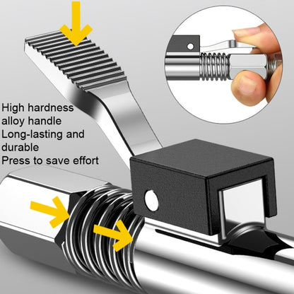 PC002 Lock Clamp Type High Pressure Grease Nozzle, Style: Butter Mouth+30cm Hose - Other Tools by PMC Jewellery | Online Shopping South Africa | PMC Jewellery | Buy Now Pay Later Mobicred