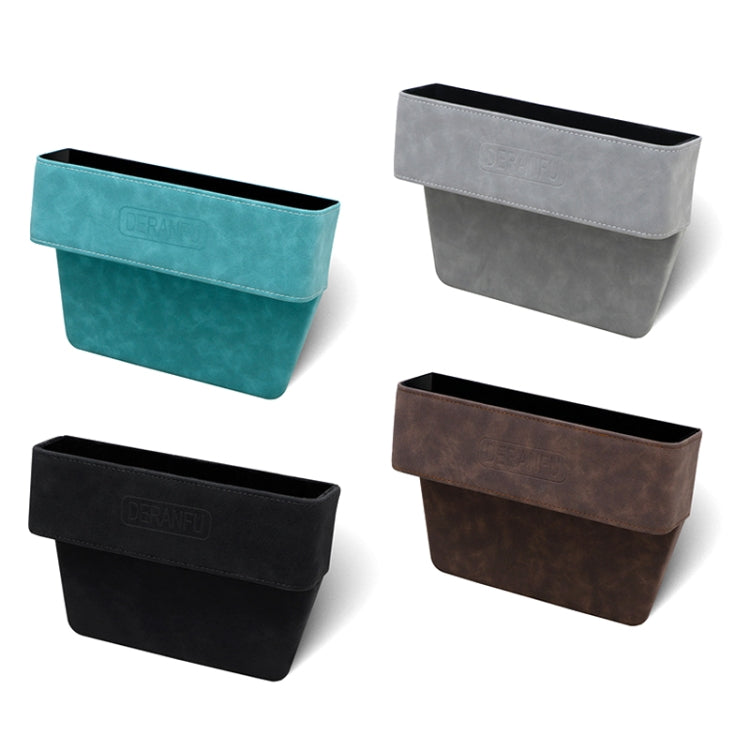 DE RAN FU Car Seat Storage Box Cup Holder Fur Citrine Phone Sundry Storage Box(Blue) - Stowing Tidying by DE RAN FU | Online Shopping South Africa | PMC Jewellery | Buy Now Pay Later Mobicred