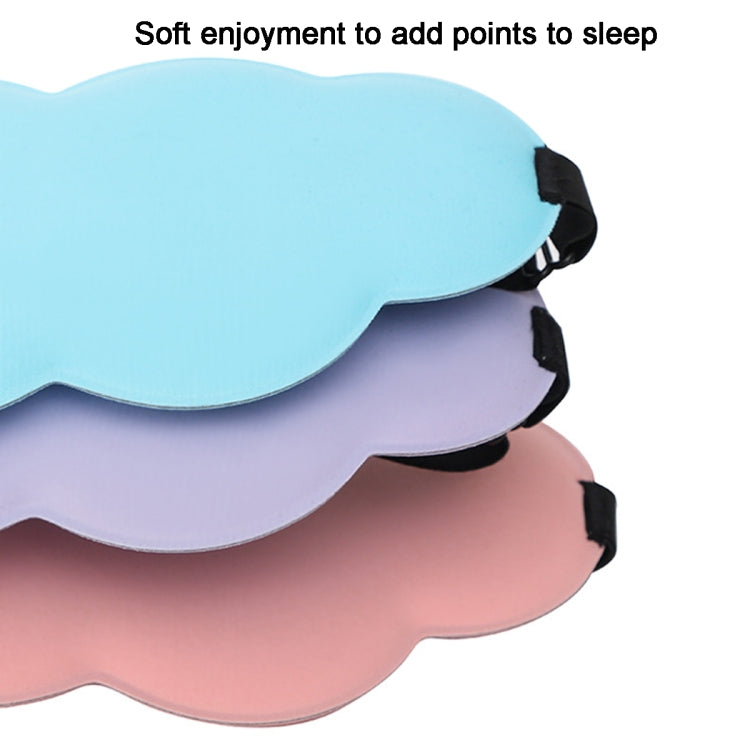 3D Cloud Eye Mask Ice Silk Slow Rebound Memory Foam Sleep Comfort Eye Mask(Blue) - free shipping - PMC TechLife - Order now!