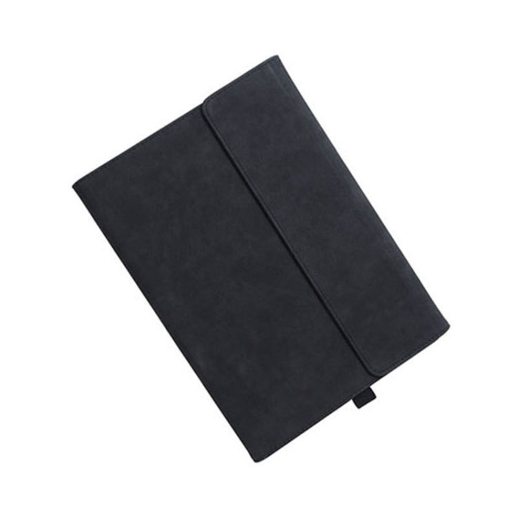 For Microsoft Surface Pro 8 Tablet Protective Case Holder(South African Sheepskin Black Case) - Others by PMC Jewellery | Online Shopping South Africa | PMC Jewellery | Buy Now Pay Later Mobicred