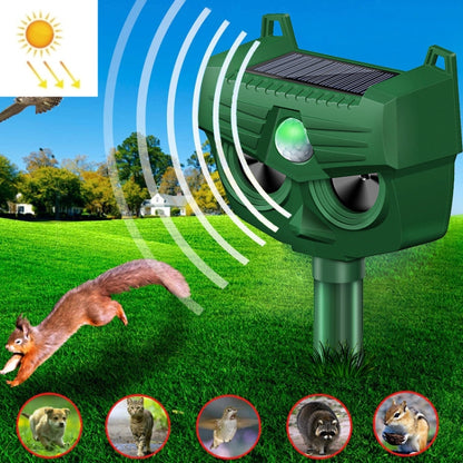 RC-543 Outdoor Solar Dog Repellent Infrared Ultrasonic Animal Bird Repellers - Outdoor Insect Repellent by PMC Jewellery | Online Shopping South Africa | PMC Jewellery