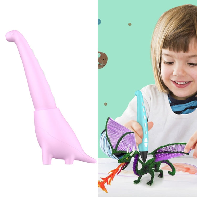 Dinosaur Toy Children 3D Printing Pen Low Temperature Painting Brush(Pink) - 3D Printer by PMC Jewellery | Online Shopping South Africa | PMC Jewellery | Buy Now Pay Later Mobicred