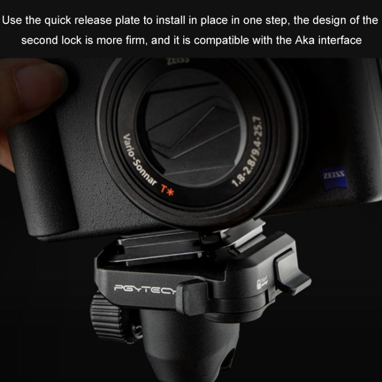 PGYTECH Camera Mobile Phone Desktop Pan Tilt Handheld Tripod, Specification: Black - free shipping - PMC TechLife - Order now!