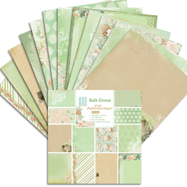 1 Sets PA1514 DIY Album Clipboard Handbook Card Background Paper, Size: 6 inch - Handbook Decorative Stickers by PMC Jewellery | Online Shopping South Africa | PMC Jewellery