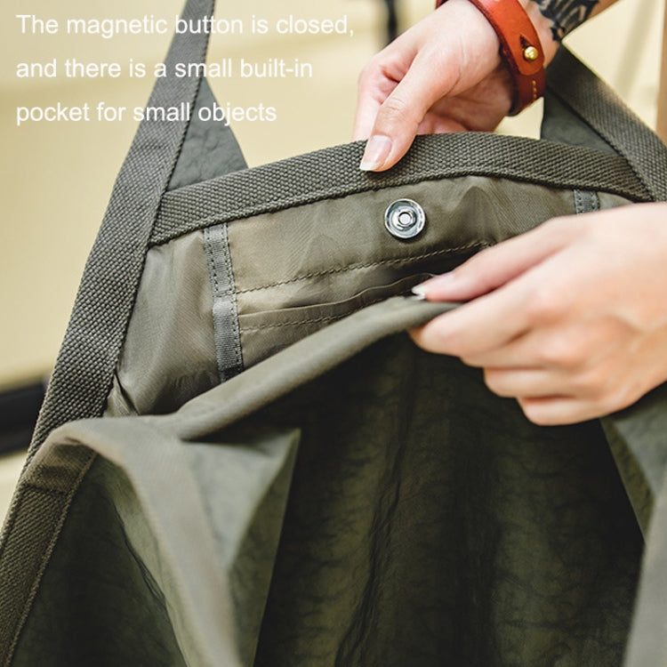 Maden YS2202809 Leisure Nylon Cloth Large Capacity Waterproof Handbag(Army Green) - free shipping - PMC TechLife - Order now!