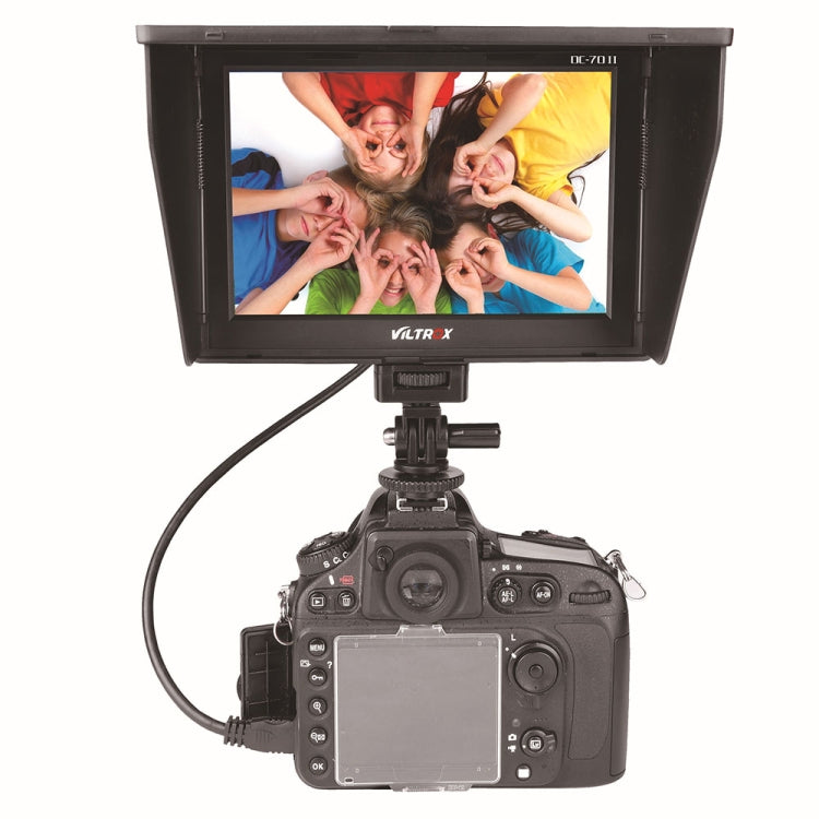 VILTROX DC-70II 7 Inch 4K HD Camera Director Monitor Film Camera Video Monitor - free shipping - PMC TechLife - Order now!