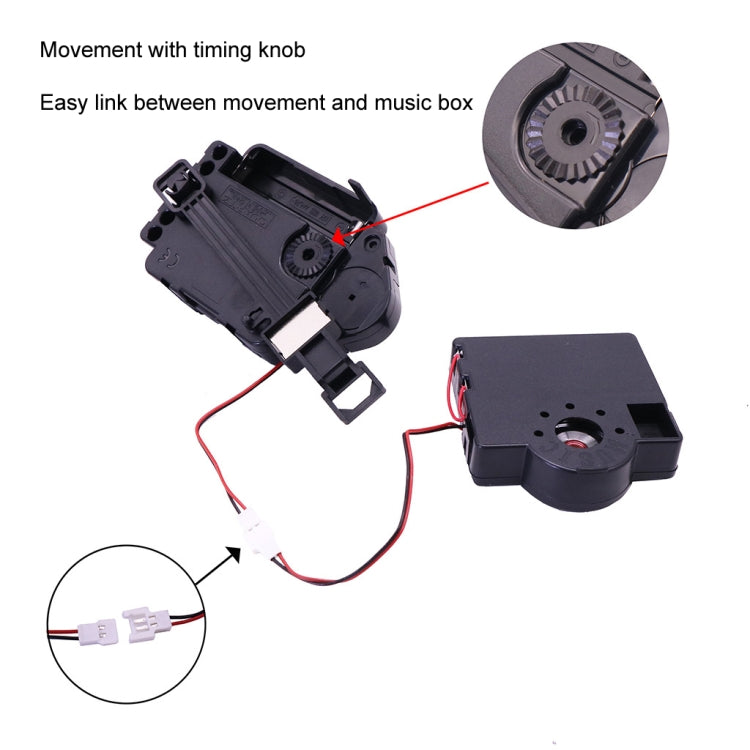 Quartz Pendulum Clock Movement DIY Movement Kits with 2 Pairs Hands - DIY Clocks by PMc TechLife | Online Shopping South Africa | PMc TechLife | Buy Now Pay Later Mobicred