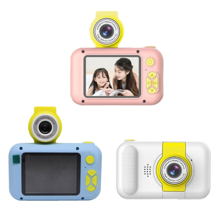 X101 Mini HD Lens Reversible Child Camera, Color: Pink+8G+Card Reader - Children Cameras by PMC Jewellery | Online Shopping South Africa | PMC Jewellery | Buy Now Pay Later Mobicred