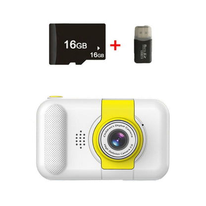 X101 Mini HD Lens Reversible Child Camera, Color: White+16G+Card Reader - Children Cameras by PMC Jewellery | Online Shopping South Africa | PMC Jewellery | Buy Now Pay Later Mobicred