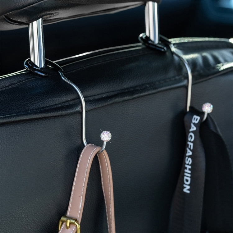 Multifunctional Car Seat Hooks With Diamond Inlay(Blue) - Auto Fastener & Clips by PMC TechLife | Online Shopping South Africa | PMC TechLife | Buy Now Pay Later Mobicred