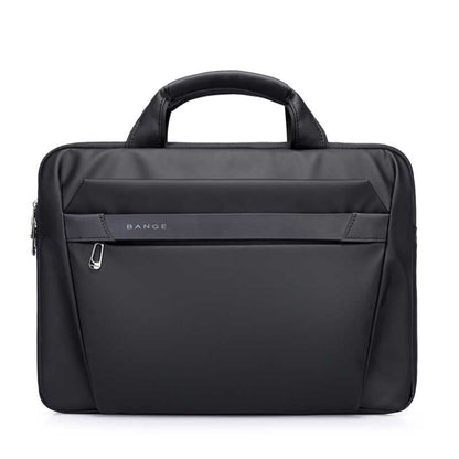 BANGE BG-2558 Large-capacity Waterproof and Wear-resistant Laptop Handbag, Size: S (Black) - 13.3 inch by BANGE | Online Shopping South Africa | PMC Jewellery | Buy Now Pay Later Mobicred