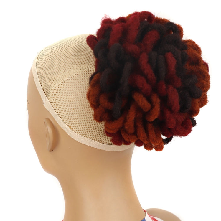 LSFBZB Drawstring Dreadlocks Wig Caterpillar Dreadlock Shaggy Hair Bun, Spec: 99JHBUGH - free shipping - PMC TechLife - Order now!