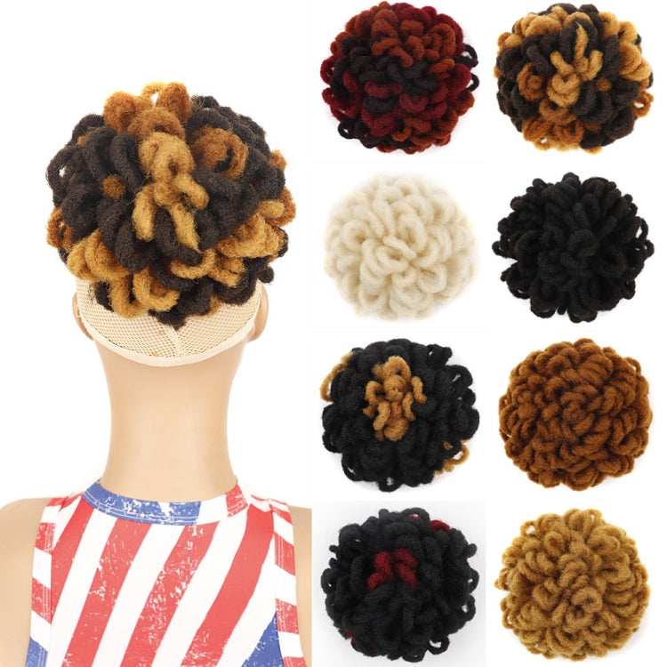LSFBZB Drawstring Dreadlocks Wig Caterpillar Dreadlock Shaggy Hair Bun, Spec: 27H613 - free shipping - PMC TechLife - Order now!