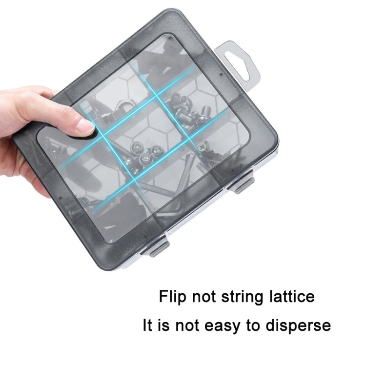 Multi-Compartment Sorted Electronic Parts Organiser, Specifications: 12 Grid - free shipping - PMC TechLife - Order now!