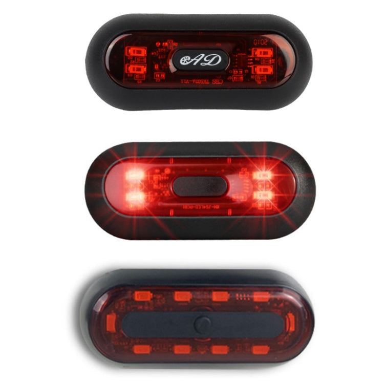 Motorbike Helmet Warning Light USB Rechargeable Waterproof Tail Light, Specification: 10 Beads - Signal Lights by PMC Jewellery | Online Shopping South Africa | PMC Jewellery | Buy Now Pay Later Mobicred