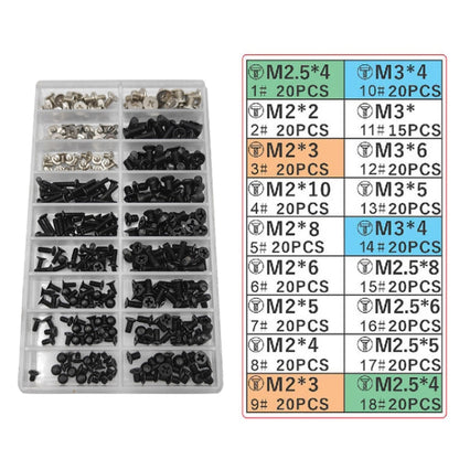 355 PCS/Set+Tweeter+Screwdriver M2/M3/M2.5 Laptop Universal Screw Set - Screws by PMC Jewellery | Online Shopping South Africa | PMC Jewellery