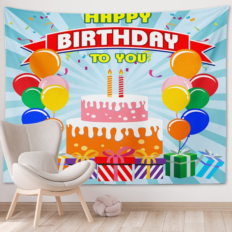 Happy Birthday Photo Backdrop Party Decoration Tapestry, Size: 150x130cm(GT56-10) - Cartoon by PMC TechLife | Online Shopping South Africa | PMC TechLife | Buy Now Pay Later Mobicred