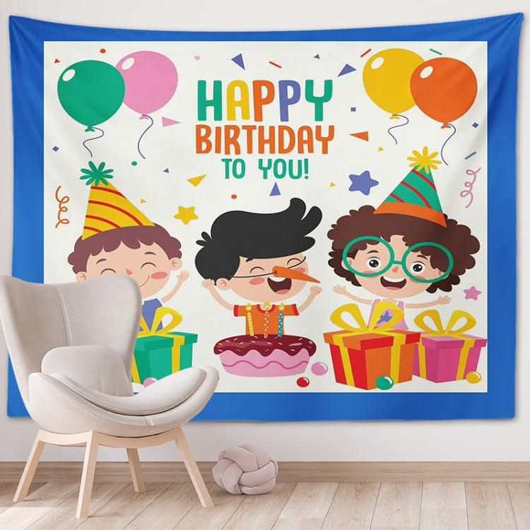 Happy Birthday Photo Backdrop Party Decoration Tapestry, Size: 200x150cm(GT56-4) - Cartoon by PMC TechLife | Online Shopping South Africa | PMC TechLife | Buy Now Pay Later Mobicred