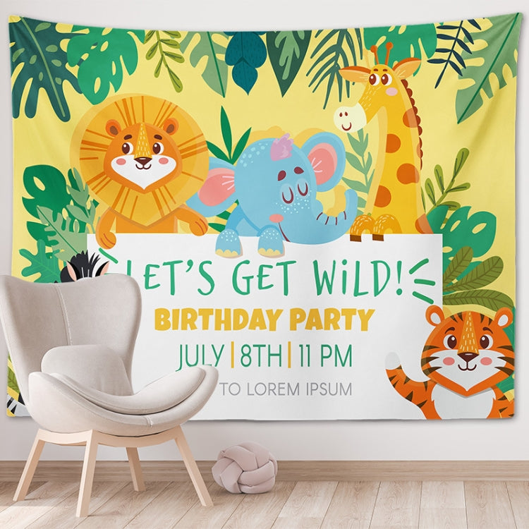 Happy Birthday Photo Backdrop Party Decoration Tapestry, Size: 230x150cm(GT56-7) - Cartoon by PMC TechLife | Online Shopping South Africa | PMC TechLife | Buy Now Pay Later Mobicred