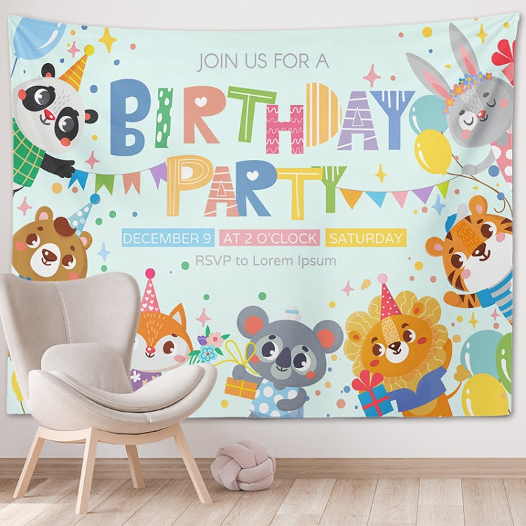 Happy Birthday Photo Backdrop Party Decoration Tapestry, Size: 230x150cm(GT56-8) - Cartoon by PMC TechLife | Online Shopping South Africa | PMC TechLife | Buy Now Pay Later Mobicred