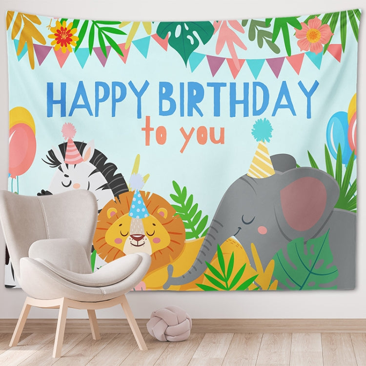 Happy Birthday Photo Backdrop Party Decoration Tapestry, Size: 230x180cm(GT56-5) - Cartoon by PMC TechLife | Online Shopping South Africa | PMC TechLife | Buy Now Pay Later Mobicred