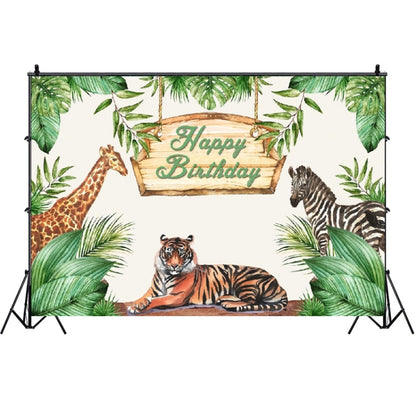 MDN03318 1.5m x 1m Animal Forest Cartoon Birthday Party Banquet Decoration Photo Background Cloth - Birthday Party by PMC Jewellery | Online Shopping South Africa | PMC Jewellery