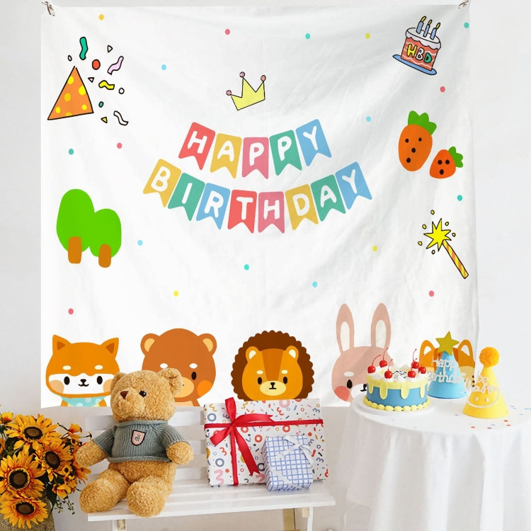 Birthday Layout Hanging Cloth Children Photo Wall Cloth, Size: 180x200cm Velvet(34) - Cartoon by PMC TechLife | Online Shopping South Africa | PMC TechLife | Buy Now Pay Later Mobicred