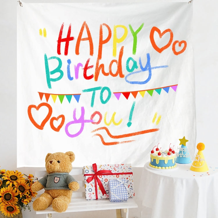 Birthday Layout Hanging Cloth Children Photo Wall Cloth, Size: 180x200cm Velvet(40) - Cartoon by PMC TechLife | Online Shopping South Africa | PMC TechLife | Buy Now Pay Later Mobicred