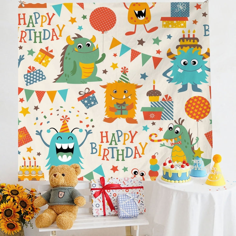 Birthday Layout Hanging Cloth Children Photo Wall Cloth, Size: 180x230cm Velvet(36) - Cartoon by PMC TechLife | Online Shopping South Africa | PMC TechLife | Buy Now Pay Later Mobicred