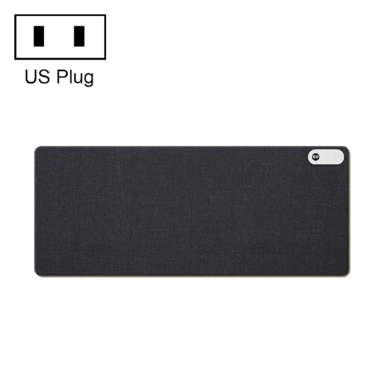 150W  80x33cm Heated Mouse Pad Digital Display Adjustable Hand Warmer Desk Pad 110V  US Plug Black - Mouse Pads by PMC Jewellery | Online Shopping South Africa | PMC Jewellery | Buy Now Pay Later Mobicred