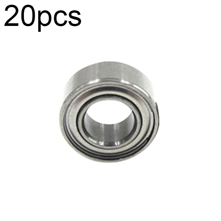 20pcs 5x10x4mm Miniature Silent Bearings For High-Speed Gear Machinery And Equipment(MR105ZZ) - Bearing by PMC TechLife | Online Shopping South Africa | PMC TechLife