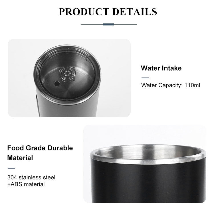 KFJ100 Portable Universal Automatic Espresso Capsule Coffee Maker(Black) - free shipping - PMC TechLife - Order now!