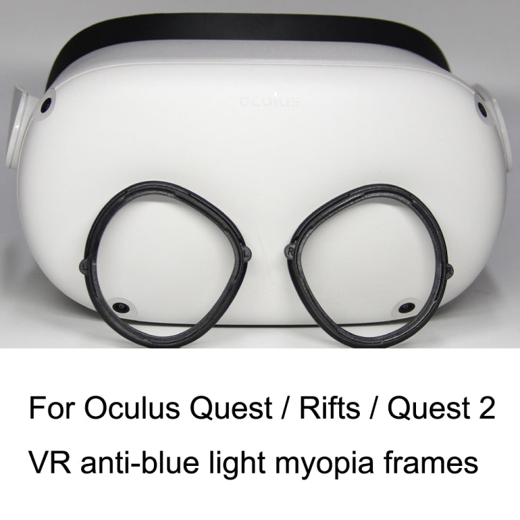 For Oculus Quest / Rifts / Quest 2 1pair VR All-in-one Glasses Frame Magnetic Suction Frame Can Match Myopic Lenses(Red) - VR Accessories by PMC TechLife | Online Shopping South Africa | PMC TechLife | Buy Now Pay Later Mobicred