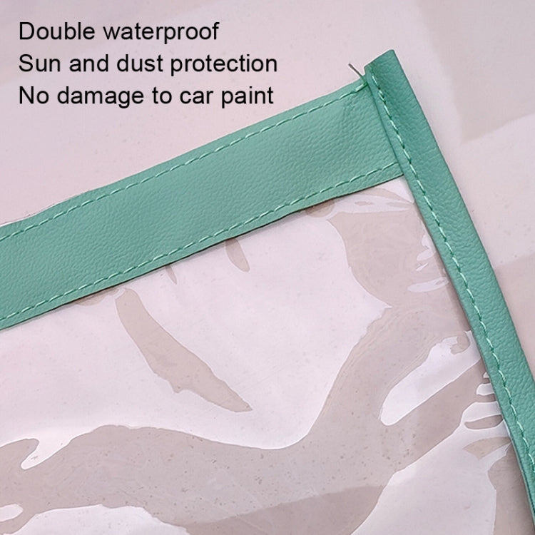 Electric Vehicle Charging Port Magnetic Transparent Rain Cover(Yellow) - Waterproof Covers by PMC TechLife | Online Shopping South Africa | PMC TechLife