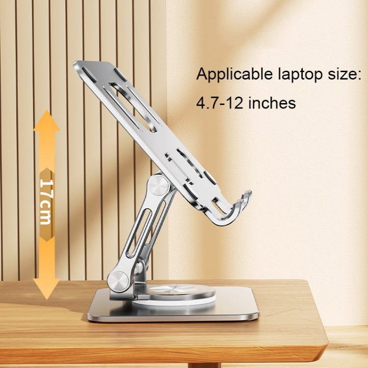 SP-026 360-degree Rotating Universal Desktop Tablet Folding Bracket(Gray) - Laptop Stand by PMC Jewellery | Online Shopping South Africa | PMC Jewellery | Buy Now Pay Later Mobicred