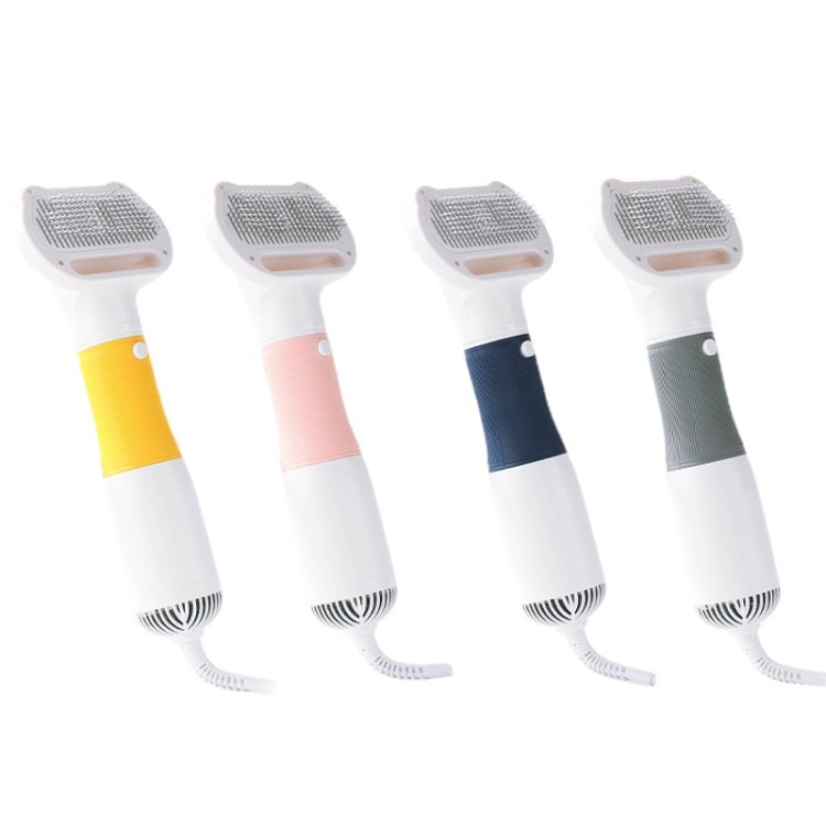 3 in 1 600W Pet Electric High Wind Hair Removal Blowing Combs, Specification: US Plug 110V(Yellow) - Grooming by PMC TechLife | Online Shopping South Africa | PMC TechLife | Buy Now Pay Later Mobicred