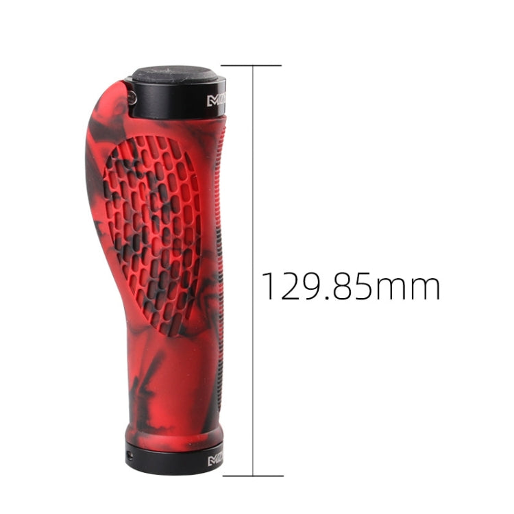 MZYRH 1pair Mountain Bike Bicycle Handlebar Grips Protective Covers(Black Blue) - Bicycle Grips by MZYRH | Online Shopping South Africa | PMC TechLife