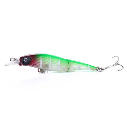 HENGJIA JM010 9cm 7g 2 Sections Bionic Bait With Beads Diving Mino Fake Bait(5) - Fishing Lures by HENGJIA | Online Shopping South Africa | PMC Jewellery