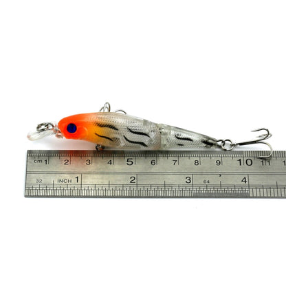 HENGJIA JM010 9cm 7g 2 Sections Bionic Bait With Beads Diving Mino Fake Bait(7) - Fishing Lures by HENGJIA | Online Shopping South Africa | PMC Jewellery