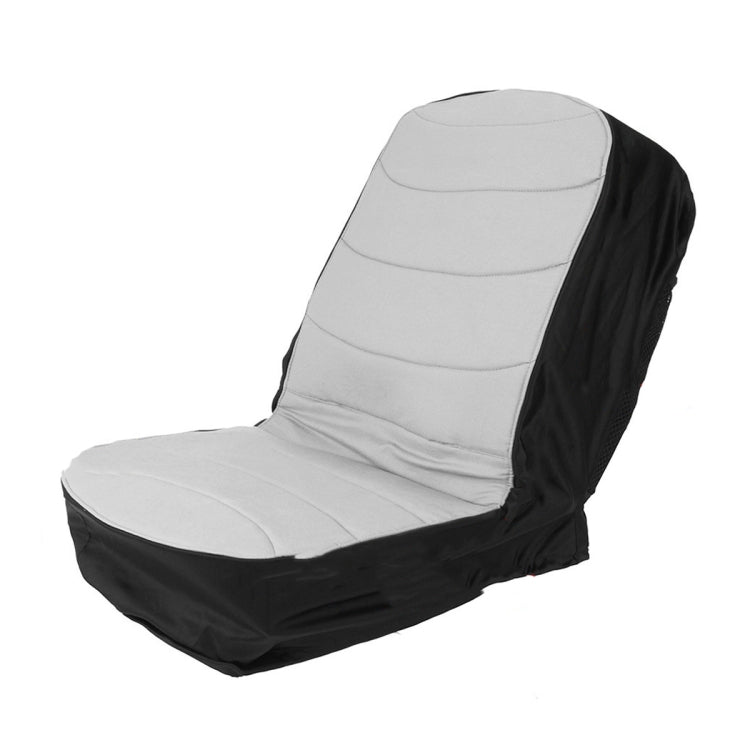 Dustproof Seat Cover For Grass Cutter / Agricultural Vehicle / Forklift / Tractor, Size: 11 Inch (Gray Black) - Seat Accessories by PMC Jewellery | Online Shopping South Africa | PMC Jewellery | Buy Now Pay Later Mobicred