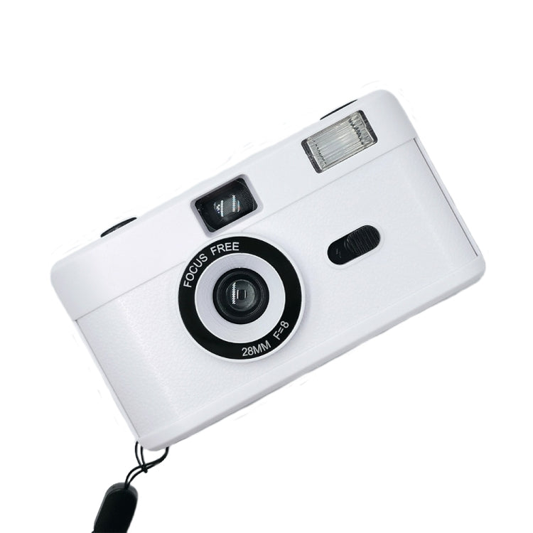 R2-FILM Retro Manual Reusable Film Camera for Children without Film(White) - free shipping - PMC Jewellery - Order now!