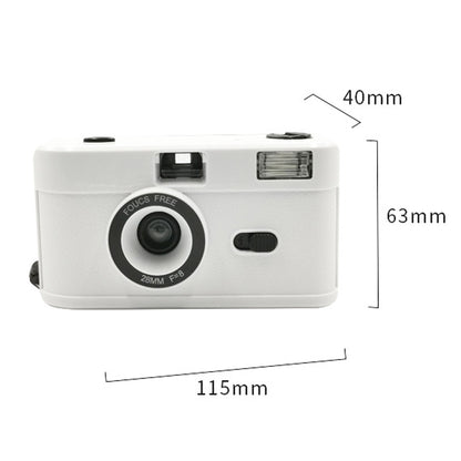 R2-FILM Retro Manual Reusable Film Camera for Children without Film(White+Red) - Children Cameras by PMC Jewellery | Online Shopping South Africa | PMC Jewellery | Buy Now Pay Later Mobicred