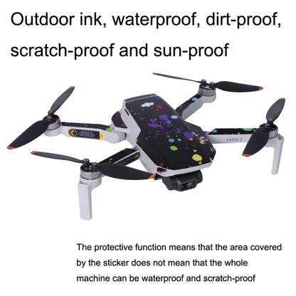 Sunnylife MM2-TZ452 For DJI Mini 2 Waterproof PVC Drone Body + Arm + Remote Control Decorative Protective Stickers Set(Big Eyes Monster) - Stickers by Sunnylife | Online Shopping South Africa | PMC Jewellery | Buy Now Pay Later Mobicred