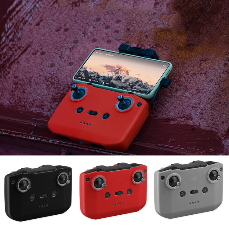 BRDRC DJI-7559 For DJI Mavic 3 / Mini 3 / 3 Pro Remote Control Silicone Protective Cover(Red) - Others by BRDRC | Online Shopping South Africa | PMC Jewellery | Buy Now Pay Later Mobicred