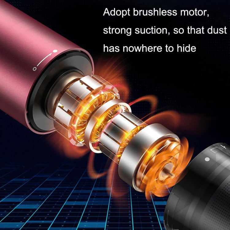 P12 High Power Handheld Wireless Vehicles / Household Vacuum Cleaner(Elegant Black) - free shipping - PMC TechLife - Order now!